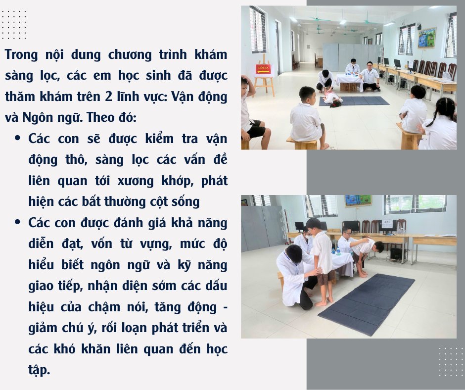 ChildRehab & Trường Tiểu Học Nguyễn Thị Minh Khai: Chuyến Xe Khám Sàng Lọc Can Thiệp Sớm Miễn Phí Thành Công Rực Rỡ