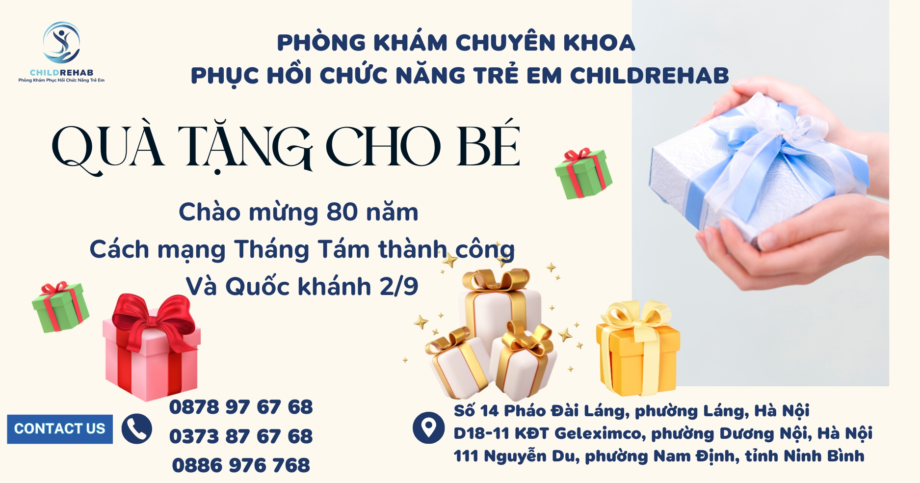 Quà tặng ChildRehab